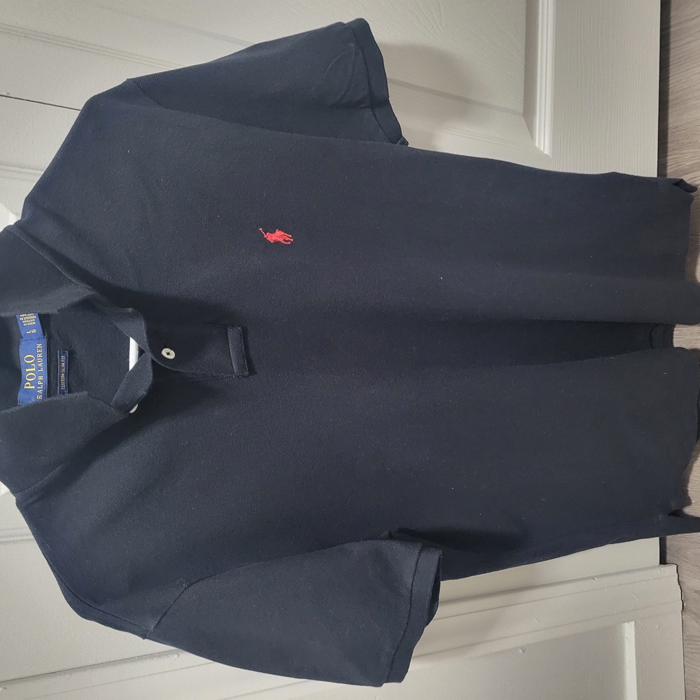 Polo by Ralph Lauren Womens Navy Blue Polo Shirt